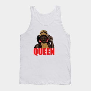 Afro Melanin Queen Black Pride Gift Tank Top